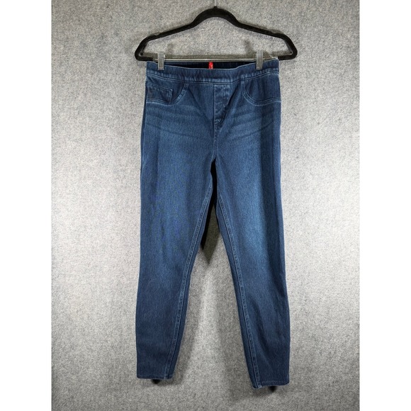 SPANX Pants - SPANX Jeans Women Large Denim Blue Stretch Slim Fit Skinny Modern comfort